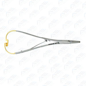 Porte-aiguilles en acier inoxydable de qualité médicale Tc 17 cm, forceps de chirurgie buccale, forceps Lichtenberg, instrument médical - Product Image 3