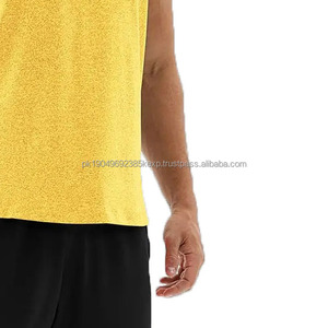 เสื้อกล้ามลำลองผู้ชาย ผ้าฝ้าย 100% คุณภาพดี ระบายอากาศได้ดี รับสกรีนโลโก้ ตัดเย็บอย่างสมบูรณ์แบบ เสื้อฟิตเนส วัสดุที่ดีที่สุด ลดราคา - Product Image 6