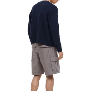 Sweat-shirt pour homme en coton biologique et polyester recyclé, écologique, uni, couleur unie, style minimaliste - Product Image 1