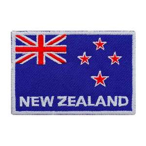 Parche Bordado con la Bandera de Nueva Zelanda para Planchar - Product Image 1