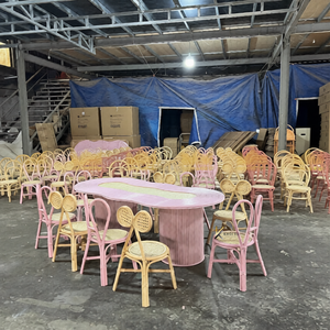 เก้าอี้หวายแฮนด์เมดจากโรงงานโดยตรง ดีไซน์ทันสมัย วัสดุยั่งยืน สำหรับใช้งานกลางแจ้ง - Product Image 6