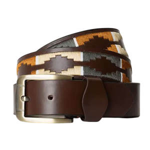 Cinturón de Cuero Polo 2026, Cinturón de Cuero Polo de Aspecto Elegante para Hombre, para Atuendos Formales y Uso Diario - Product Image 1