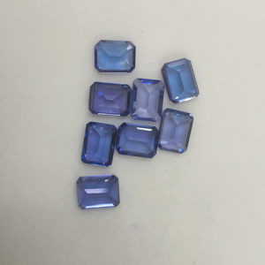 แทนซาไนต์สีน้ำเงินธรรมชาติ 8x6 มม. ทรงแปดเหลี่ยม คุณภาพดีที่สุด พลอยหลวมสำหรับทำเครื่องประดับ - Product Image 2