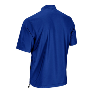 เสื้อแจ็คเก็ตสำหรับฝึกซ้อมเบสบอลแบบขายส่ง ปรับแต่งได้สำหรับผู้ชาย แขนสั้น โพลีเอสเตอร์ 100% ออกแบบและขนาดตามสั่ง พร้อมบริการ OEM ODM - Product Image 3
