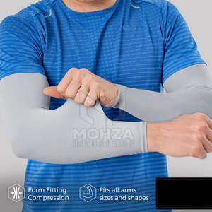 Manchons de bras unisexes respirants et écologiques, nouvelle tendance, pour le fitness, en 100 % polyester de haute qualité, en promotion en ligne - Product Image 3