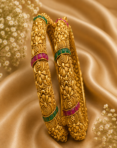 Stylish Best Quality Brass Gold Plated Moissanite Kundan Designer Fashion Openable <b>Bangle</b> <b>Bracelets</b> for Wedding - Product Image 1