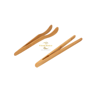 Natural Bamboo Teacup Clamp Eco Friendly <b>Tea</b> Accessory Handmade Bamboo Tongs <b>for</b> Handling Hot Cups and Teaware - Product Image 3