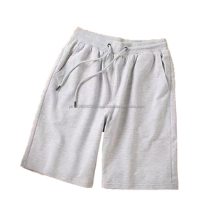 Pantalones cortos de algodón pesados de 260G para hombre y mujer - Product Image 3
