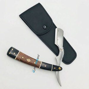 มีดโกนหนวดคุณภาพสูงแบบใบมีดเดี่ยวสั่งทำพิเศษ พร้อมใบมีดเหล็กที่ยั่งยืนทานได้ ขายส่ง มีดโกนสำหรับโกนหน้า โกนตัว และโกนบิกินี่ - Product Image 1