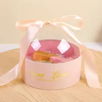 Boîte cadeau en acrylique transparente moderne pour une présentation élégante de bonbons, friandises et gourmandises, avec couvercle hermétique pour une fraîcheur maximale