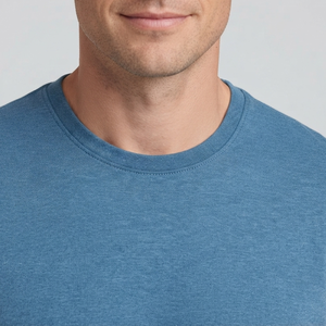 Camiseta personalizada con efecto acid wash para hombre, de algodón 100% de alta densidad, hombros caídos, corte holgado, transpirable, a bajo precio. - Product Image 3