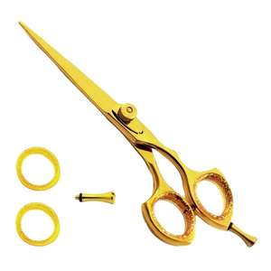 Tijeras de Peluquería Profesionales de Alta Calidad para Diestros, con Filo de Cuchilla, Acero Inoxidable, Tijeras de Barbero Afiladas - Product Image 1