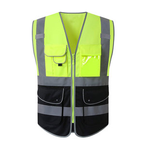 เสื้อกั๊กนิรภัยคุณภาพสูง OARH INT INDUSTRY MAS-1735 ปี 2026 ผลิตจากผ้าฝ้าย 100% ขายส่ง ปรับแต่งได้ สะท้อนแสง สำหรับงานอุตสาหกรรม มีกระเป๋าหลายช่อง - Product Image 1