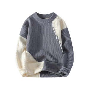 เสื้อสเวตเตอร์แคชเมียร์แท้ถักนิตติ้ง คอโอ แขนยาว ทรงโอเวอร์ไซส์ ระบายอากาศได้ดี ราคาถูก มีสไตล์ ทันสมัย ใส่ได้ทั้งชายและหญิง - Product Image 5