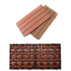 Dalles de <span class=keywords><strong>terrasse</strong></span> WPC contemporaines à emboîter, économiques, en composite bois-plastique, pour balcon, jardin, <span class=keywords><strong>terrasse</strong></span> extérieure, à assembler soi-même - Product Image 6
