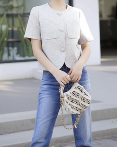 Camisa de mujer Streetwear precio al por mayor OEM ODM sostenible elegante prenda lavable de Vietnam fabricante - Product Image 4