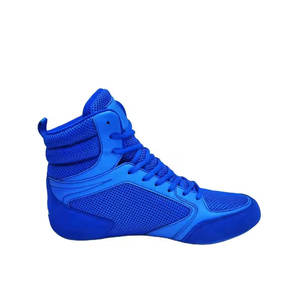 Chaussures de boxe légères, durables, respirantes, semelle flexible, idéales pour l'entraînement de vitesse et la technique de jeu au ring. - Product Image 5