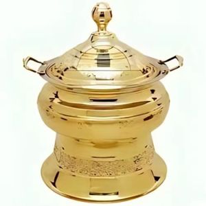 ชุดอุ่นอาหารบุฟเฟ่ต์สแตนเลสสีโรสโกลด์ รูปทรงกลมและสี่เหลี่ยม สำหรับโรงแรมและงานจัดเลี้ยง - Product Image 4