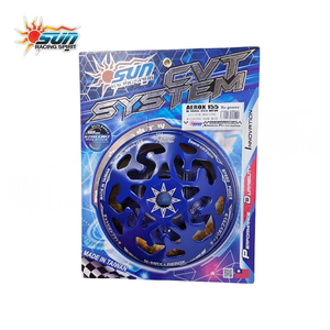 Couvre-embrayage en acier bleu SUN Racing pour NMAX155 AEROX155 Scooter Taïwanais Durable Fonctionnement fluide Haute performance - Product Image 6