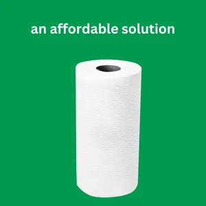 Bulk Eco-Friendly Bamboo 2 Ply Absorbent Lint-Free <b>Kitchen</b> <b>Paper</b> Towel Roll High Quality - Product Image 1