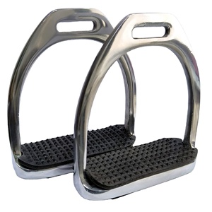 Tùy chỉnh cưỡi stirrups với miếng đệm cao su được làm từ nhôm bền-Nhà sản xuất Ấn Độ sắt stirrup với cao su Pad - Product Image 1