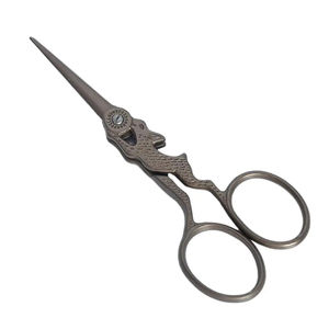 Tijeras de Bordado Vintage, Tijeras Rectas de Acero con Diseño de Conejo para Costura, Manualidades, Tejidos y Obras de Arte - Product Image 3