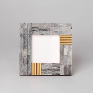 New Arrival Resin Photo Frame Wavy <b>Border</b> Made of Resin Living Room Office Tabletop Colorful Photo Frame Wall Ideal Gift Frames - Product Image 6