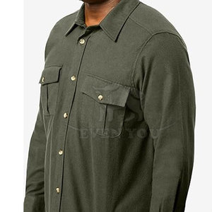 Camisetas clásicas de franela, ligeras y cálidas, ideales para uso casual y conjuntos en capas. Camisetas de franela. - Product Image 3