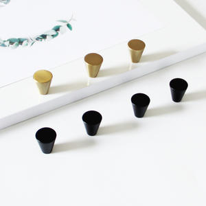 Bouton contemporain en alliage de zinc durable et écologique pour commodes, armoires de chambre, de cuisine, de salon, de salle à manger et autres meubles - Product Image 2