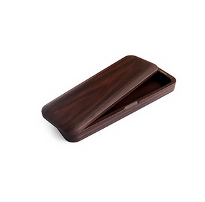 Black Walnut Wooden pen pencil <b>box</b> Modern Crafts Customised Design Office & School Desk Stationary Storage Holder in Sale - Product Image 1