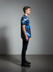Camiseta de Fútbol con Diseño Personalizado OEM, Tela de Malla, Impresión por Sublimación, Ropa Deportiva para Hombre, para Entrenamiento y Partidos - Product Image 3