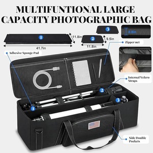 Étui pour télescope astronomique, grand sac de voyage pour télescope, étui de transport rembourré pour accessoires de télescope - Product Image 2