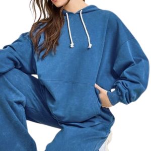 Sweat-shirt à capuche zippé en polaire pour femme, personnalisé, à manches longues, veste décontractée, vêtements de fitness, streetwear, activewear, vente en gros - Product Image 4