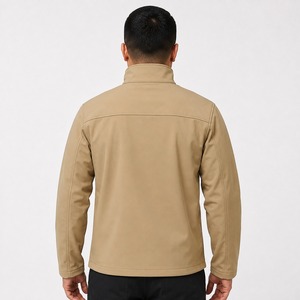 Blouson Softshell Homme d'extérieur Automne Hiver Chaud Coupe-Vent Entièrement Zippé Décontracté Rembourré Respirant Imperméable - Product Image 5