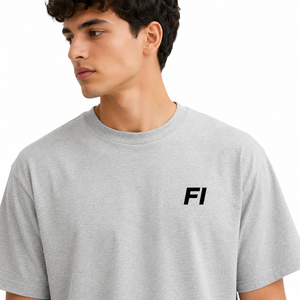 Camisetas Personalizadas de Algodón Oversize con Cuello Redondo para Hombre, Ajuste Relajado, Manga Corta, Unisex, Moda Urbana, Pedido al por Mayor, Estilo EE. UU. - Product Image 6