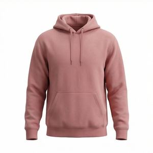Oversized Streetwear <b>Hoodie</b> Men Soft Fleece Cotton Sweatshirt <b>Trendy</b> Fashion Autumn Custom Printed Embroidery Customized Color - Product Image 1