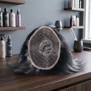 Prótesis Capilar Taz de Alta Calidad, Cabello Remy Virgen Indio, Resistente al Agua, Suave, Ondulado Natural, Estilos de Ondas de Agua y Ondas Profundas - Product Image 3