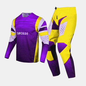 Traje de Motocross Personalizado con MOQ Bajo, Equipación de Motociclismo, Traje de Carreras Personalizado, Conjunto de Equipación de Moto para Adultos, Pantalón y Jersey - Product Image 5