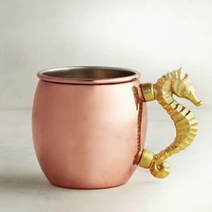 Tasses à café en cuivre les plus vendues, sans plomb, design minimaliste et fabriquées en cuivre pur de haute qualité - Product Image 3