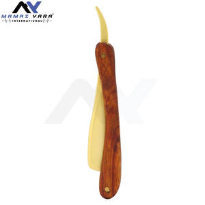Soporte para Navaja de Afeitar Clásico con Mango de Palisandro, Antideslizante, sin Cuchilla, Herramienta de Peluquería para Estilistas - Product Image 4