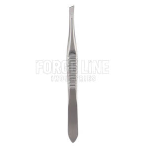 Stainless Steel Eyebrow Tweezers Slanted Tip Wholesale OEM <b>Beauty</b> <b>Tool</b> Professional Precision Eyebrow Tweezers - Product Image 4