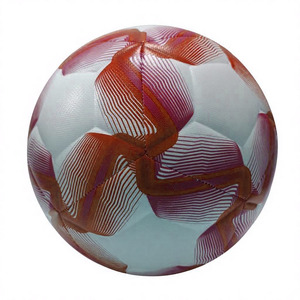 Ballon de football officiel personnalisé, cousu à la machine, en PU et caoutchouc massif, léger, écologique, haute rétention d'air, pour les professionnels - Product Image 4