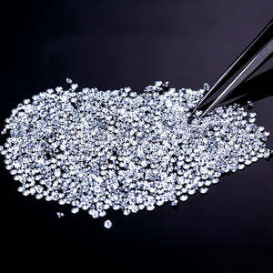 Diamantes Sueltos Redondos de 0.01CT a 0.028CT, Brillantes, Cultivados en Laboratorio, HPHT, STAR, DEF VS, Pulidos, Sintéticos, Micro STAR, Venta al Por Mayor - Product Image 3