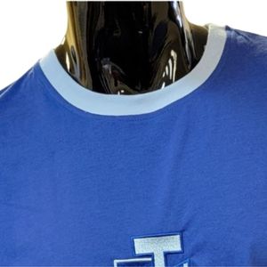 T-shirt Ringer Homme à Bordures Contrastantes – Style Décontracté Quotidien, Streetwear Confortable, Vêtement Tendance pour le Quotidien - Product Image 2