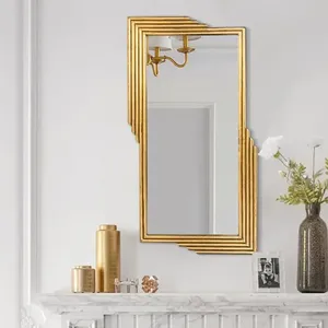 Miroir mural en métal sur mesure avec options de cadre personnalisables pour une décoration intérieure haut de gamme et une décoration d'intérieur sophistiquée - Product Image 2