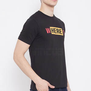 Camiseta de Hombre 2026, Nuevo Estilo, con Logotipo Personalizado, Impresión Serigrafiada, 100% Algodón, Ligera, Corte Holgado, Tela Suave - Product Image 2