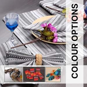 Paños de Cocina de Algodón Estampados a Rayas, Paños de Cocina de Algodón para Secar y Limpiar, Patrones Cuadrados y en Rollo - Product Image 6