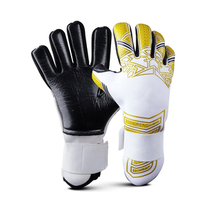 Guantes de Portero de Fútbol Profesionales de Látex de Goma Transpirables Antideslizantes para Uso en Exteriores para Jóvenes y Adultos en Partidos de Fútbol - Product Image 1