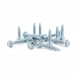 Industrial Grade Metal <b>Fasteners</b> Supplier: BIS Certified Hex Washer Head Screws Bulk Sale - Product Image 1