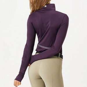 Camiseta de manga larga para mujer, para equitación, ligera, transpirable, cómoda, ropa deportiva para equitación. - Product Image 2